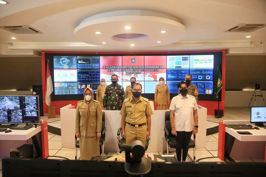 Danny-Fatma Ikuti Rakor Kepala Daerah se-Indonesia dalam Rangka Pengarahan Presiden